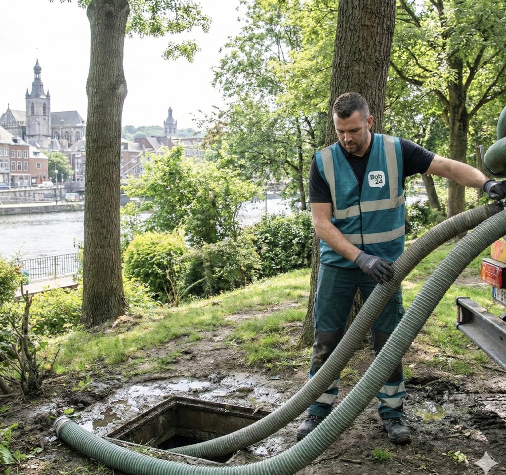 Vidange de fosse septique à Liège
